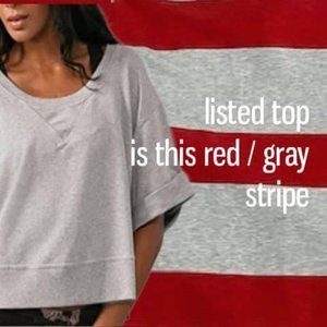 Aiko Cropped Top NEW  • 49-inch chest GREATLY OVERSIZED